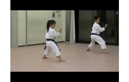kata heain et tekki shodan pour les enfants